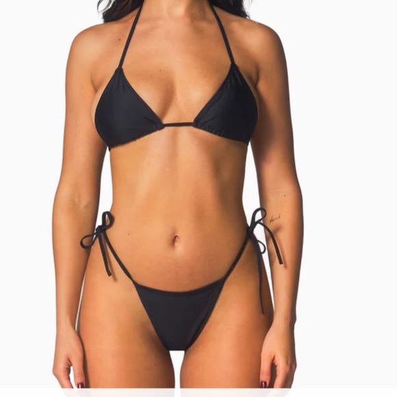 437 Black Bikini Set - Picture 5 of 6